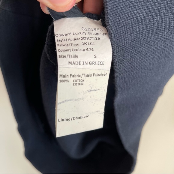 Jil Sanders NAVY Short Sleeve SweaterShirt - Picture 6 of 6